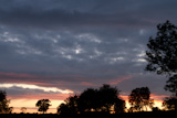 Sunset near Carsington, Derbyshire